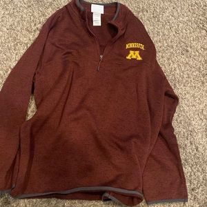 Minnesota quarter zip sweatshirt